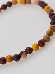 Bracelet en Pierre Naturelle de Jaspe Mokaite - 4mm