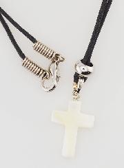 Collier Religieux Croix en Nacre - 20mm