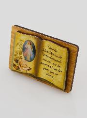 Chevalet Livre 6cm - Christ Miséricordieux