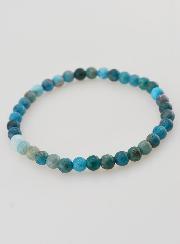 Bracelet en Pierre Naturelle d'Apatite - 4mm