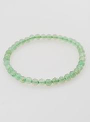 Bracelet en Pierre Naturelle d'Aventurine Verte - 4mm
