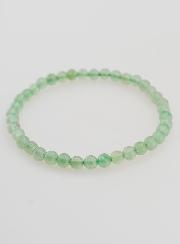 Bracelet en Pierre Naturelle d'Aventurine Verte - 4mm
