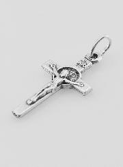 Pendentif Croix de Saint Benoît - 20mm
