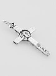 Pendentif Croix de Saint Benoît - 20mm