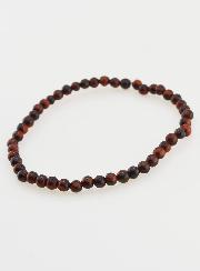 Bracelet en Pierre Naturelle d'Oeil de Taureau - 4mm