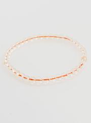 Bracelet en Pierre Naturelle de Citrine - 4mm