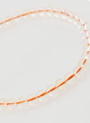 Bracelet en Pierre Naturelle de Citrine - 4mm