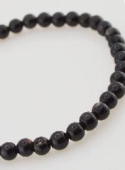 Bracelet en Pierre Naturelle de Tourmaline Noire - 4mm