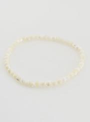Bracelet en Pierre Naturelle de Nacre - 4mm