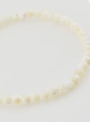 Bracelet en Pierre Naturelle de Nacre - 4mm