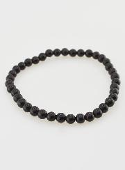 Bracelet en Pierre Naturelle d'obsidienne - 4mm
