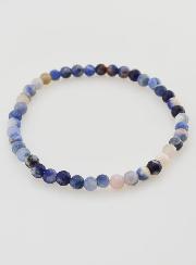 Bracelet en Pierre Naturelle de Sodalite - 4mm