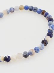 Bracelet en Pierre Naturelle de Sodalite - 4mm
