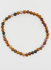 Bracelet en Pierre Naturelle de Jaspe Océan - 4mm