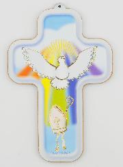 Croix Enfant en Bois - Cérémonie de Confirmation