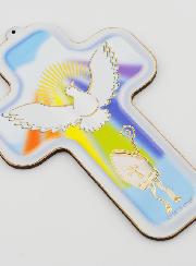 Croix Enfant en Bois - Cérémonie de Confirmation