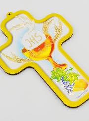 Croix Enfant en Bois - Calice de Communion