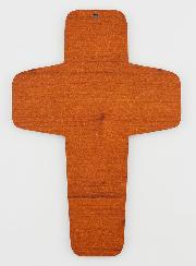 Croix de Communion Christ & Communiant - Orange