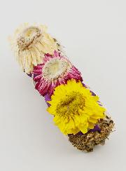 Smudge de Sauge Blanche de Californie & Fleurs de Paille