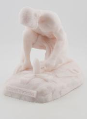 Statue de Saint Joseph Charpentier en Albâtre - 13cm