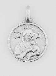 Médaille Marie - ND du Perpétuel Secours - Argent Massif 16mm