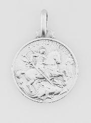 Médaille en Argent Saint Georges - 16mm