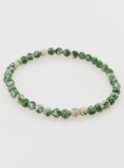 Bracelet en Pierre Naturelle de Jade - 4mm
