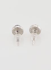 Boucles d'Oreilles Puces - Grenat AA