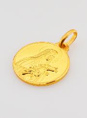 Médaille Sainte Thérèse en Plaqué Or - 16mm