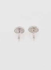 Boucles d'Oreilles Puces - Aigue Marine AA