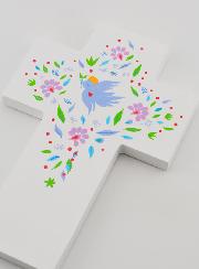 Croix Enfant Louange - Colombe