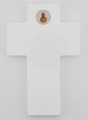 Croix en Bois - Adoration dans l'Eucharistie