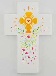 Croix Enfant Louange - Amour de Jésus Eucharistie