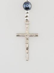 Chapelet de Saint Benoît en Perles Noires - 45cm