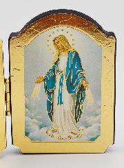 Icône Diptyque Jésus Miséricordieux & Vierge Miraculeuse