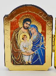 Icône Diptyque Sainte Famille & Noces de Cana