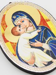 Icone Ovale Vierge de Tendresse - 15cm