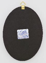 Icone Ovale Christ Pantocrator - 15cm