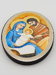 Icone Ovale Sainte Famille - 15cm