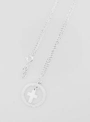 Collier Religieux en Argent Massif - Pampille Croix