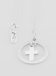 Collier Religieux en Argent Massif - Pampille Croix