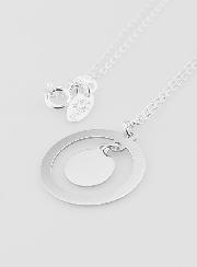 Collier Religieux en Argent - Pampille Vierge à l'Enfant