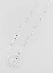 Pendentif Pampille Croix Ajourée & Chaîne en Argent