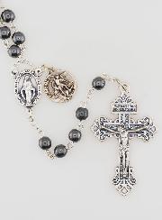 Chapelet de Combat en Hématite - Saint Michel