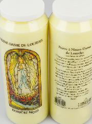 Bougie de Neuvaine Notre Dame de Lourdes avec Prière au dos