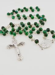 Chapelet en Pierre de Nacre Verte