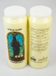Bougie de Neuvaine Vierge Noire avec Prière au dos