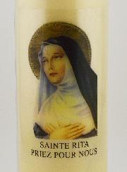 Bougie de Neuvaine Sainte Rita Causes Désespérées