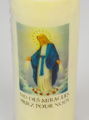 Bougie de Neuvaine Notre Dame des Miracles
