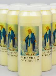 10 Bougies de Neuvaine Notre Dame des Miracles